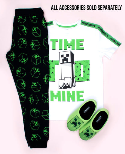 Minecraft 'Time to Mine' T-Shirt - White
