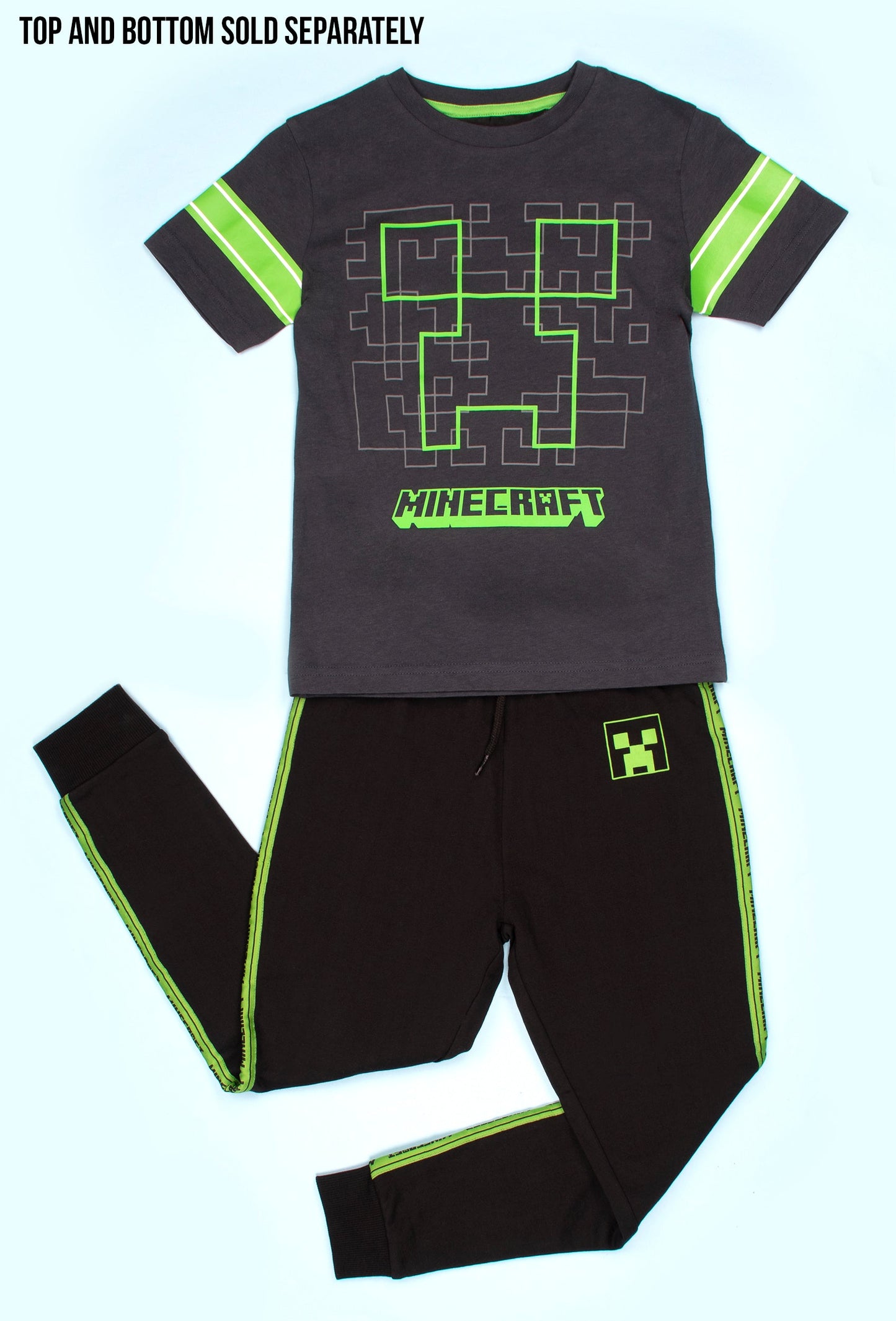 Minecraft Creeper T Shirt – Navy
