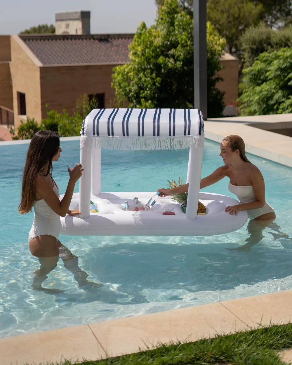 Mini bar hinchable azul - TOMMY