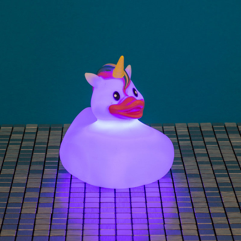 Bright unicorn duck