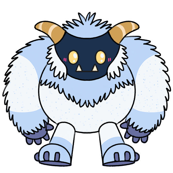 Peluche Mini Squishable – Yeti
