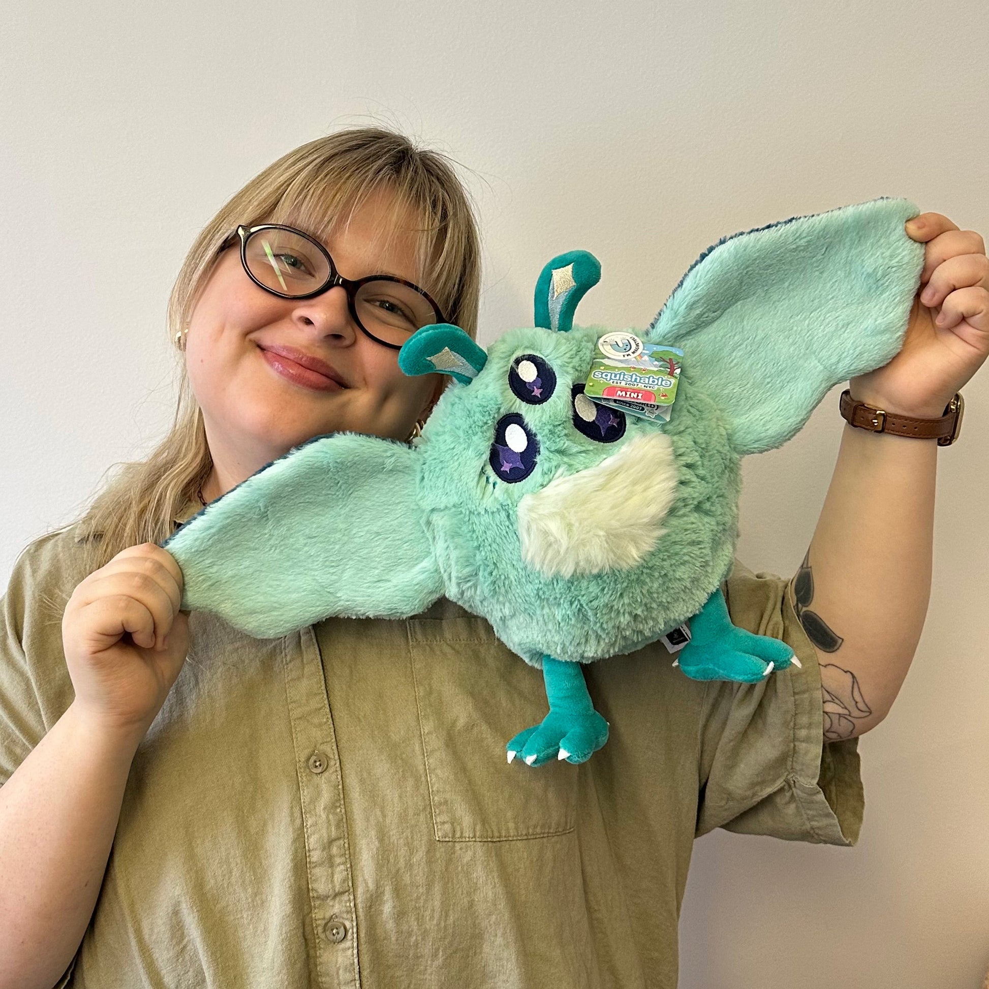 Peluche Mini Squishable – Extraterrestre Mothman