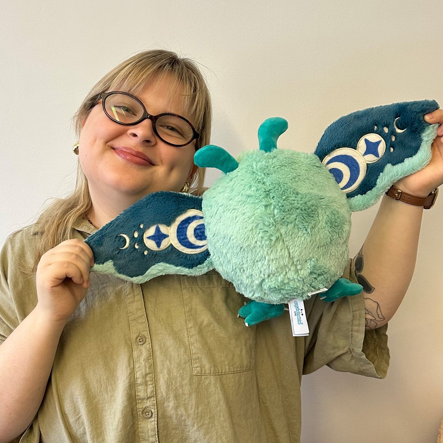 Peluche Mini Squishable – Extraterrestre Mothman
