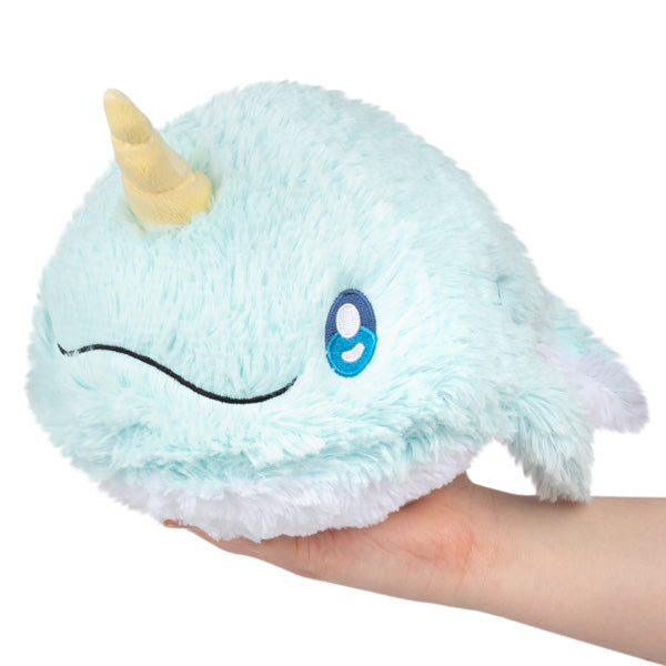 Peluche Mini Squishable – Narval Arctique