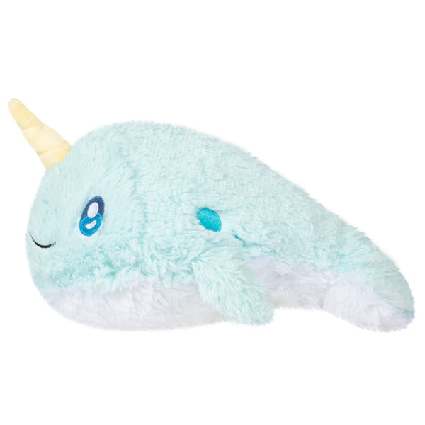 Peluche Mini Squishable – Narval Arctique