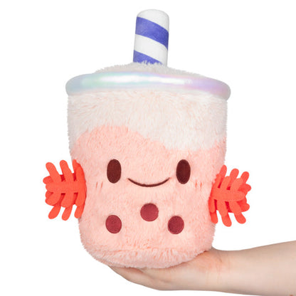 Peluche Mini Squishable – Axolotl Bubble Tea