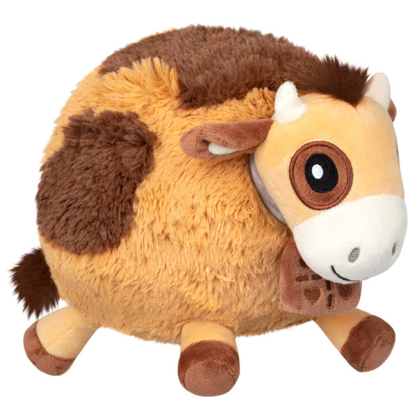 Peluche Mini Squishable – Vache Chocolat