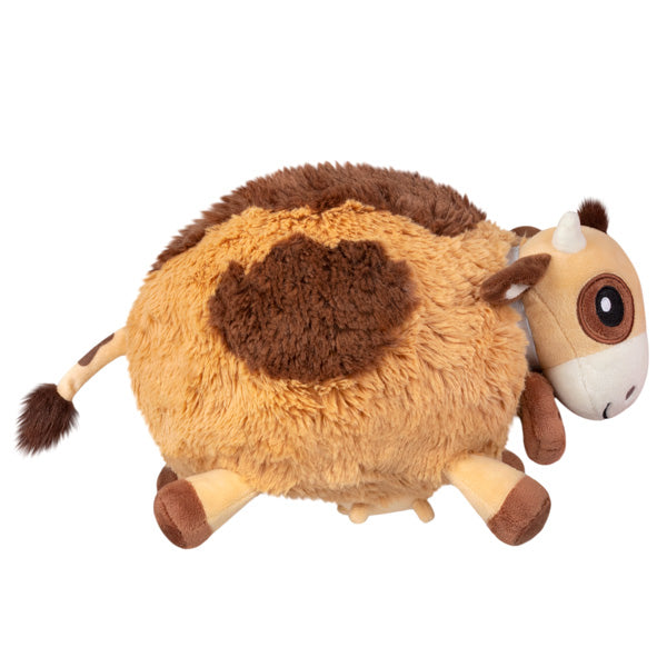 Peluche Mini Squishable – Vache Chocolat