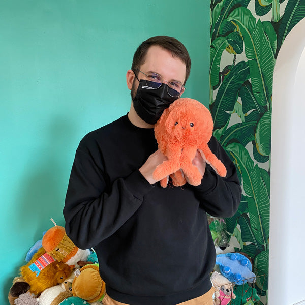 Peluche Mini Squishable – Pieuvre Corail