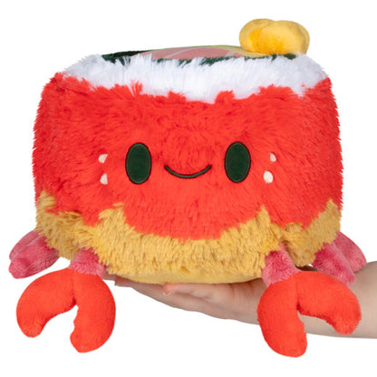 Peluche Mini Squishable – Crabe Rouleau