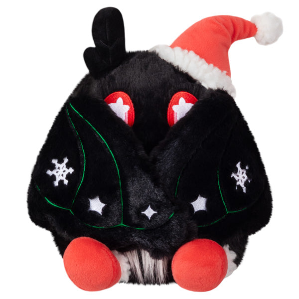 Peluche Mini Squishable – Bébé Mothman de Noël