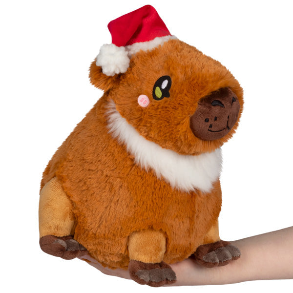 Peluche Mini Squishable – Capybara Festif