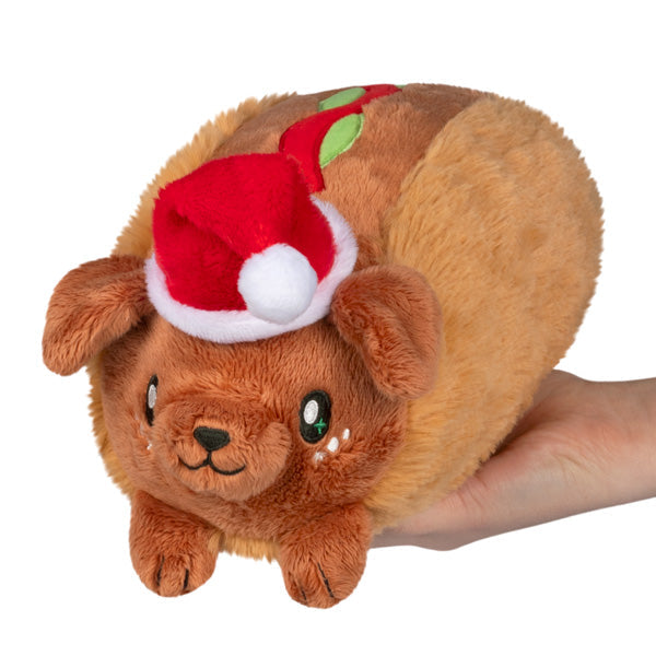Peluche Mini Squishable – Teckel Hot-Dog Festif