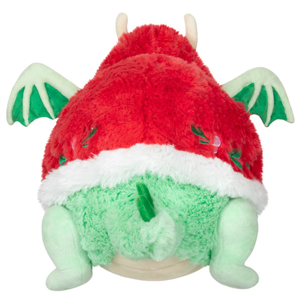 Peluche Mini Squishable – Dragon de Noël