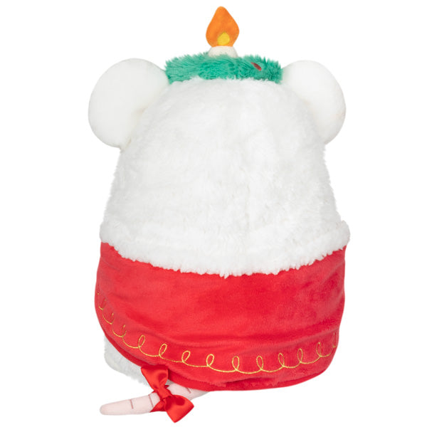 Peluche Mini Squishable – Souris de Noël