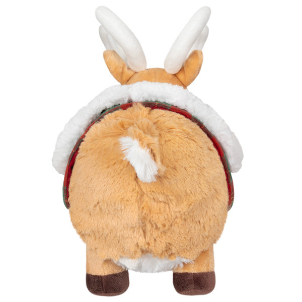 Peluche Mini Squishable – Renne de Noël