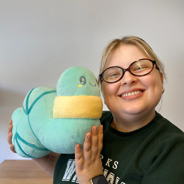 Peluche Mini Squishable – Petit Ver Lumineux