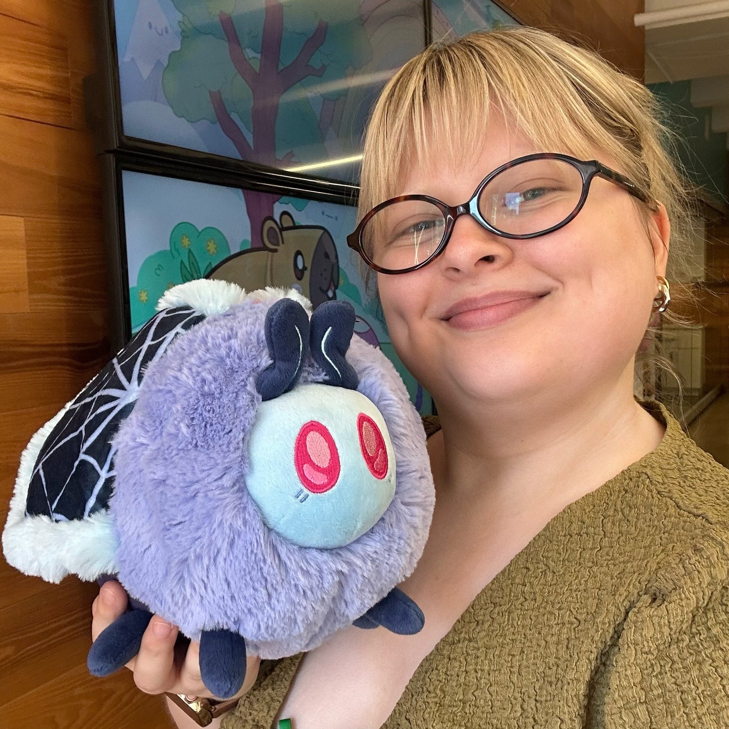 Mini Peluche Squishable – Papillon Hanté