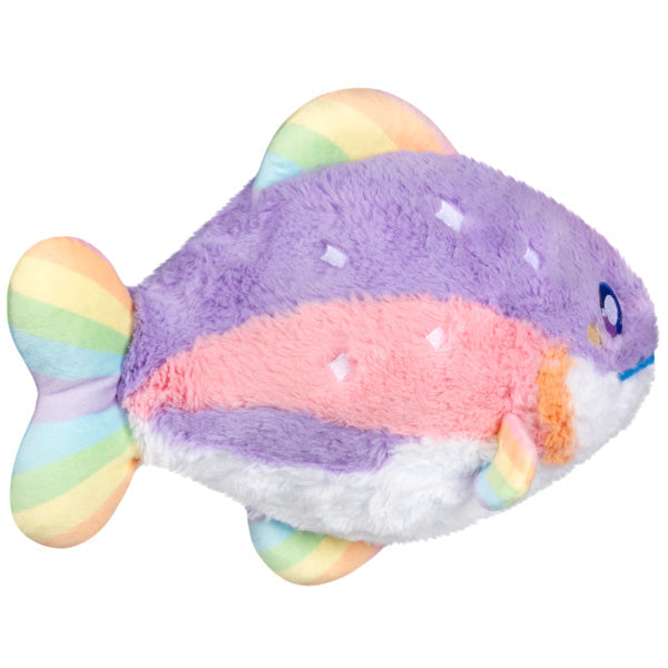 Peluche Mini Squishable – Prism Truite Arc-en-Ciel