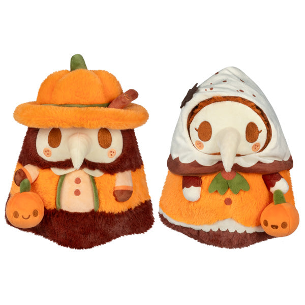 Duo Mini Squishable – Docteur et Infirmière de la Peste – Épices de Citrouille