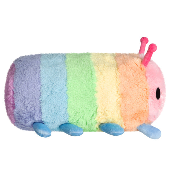 Peluche Mini Squishable – Chenille Arc-en-Ciel