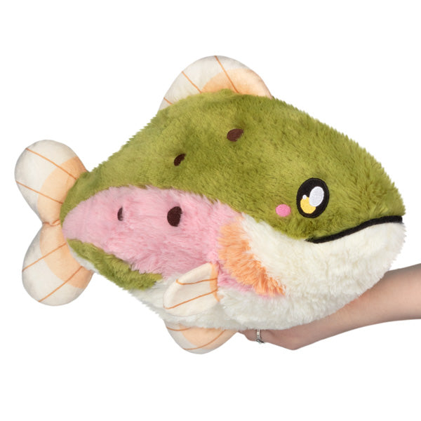 Peluche Mini Squishable – Truite Arc-en-Ciel