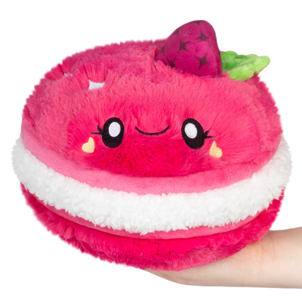 Peluche Comfort Food – Macaron à la Framboise