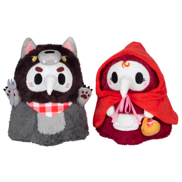 Mini Squishable Little Red Riding Hood & Wolf Plague Set