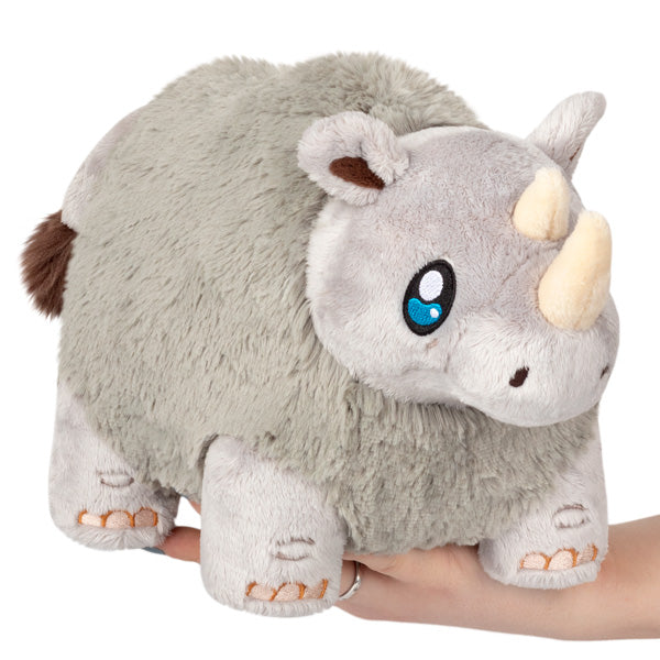 Peluche Mini Squishable – Rhinocéros