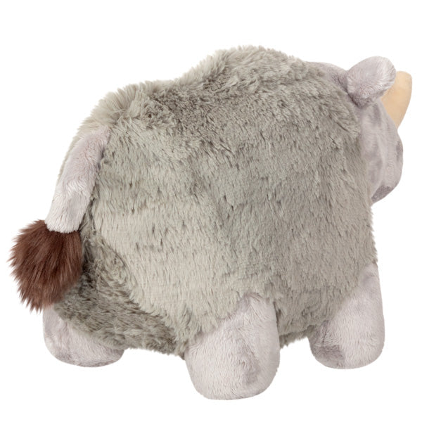 Peluche Mini Squishable – Rhinocéros