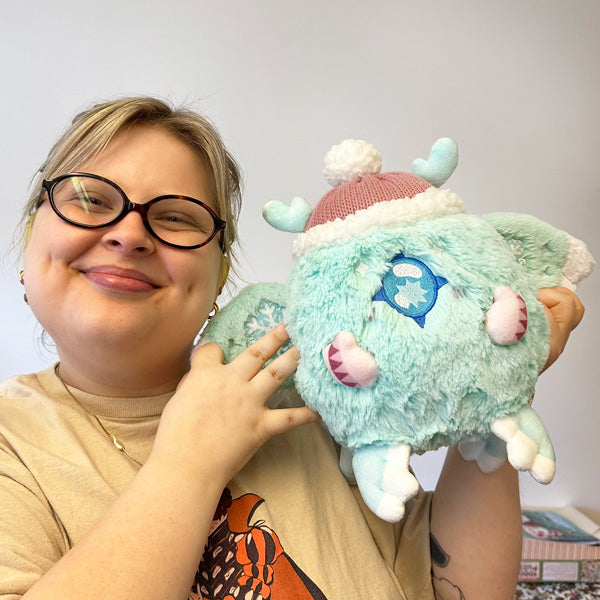 Peluche Mini Squishable – Neige Ange