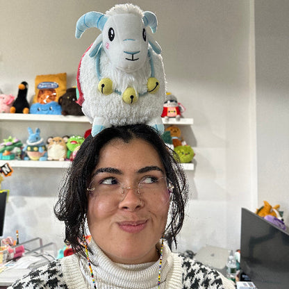 Peluche Mini Squishable – Chèvre des Neiges – Édition Solidaire