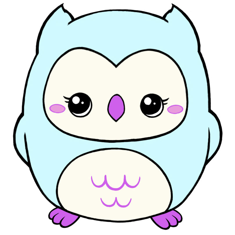 Peluche Mini Squishable – Bébé Hibou