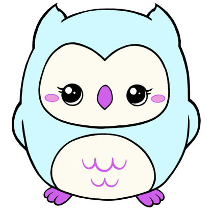 Peluche Mini Squishable – Bébé Hibou
