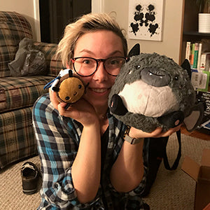 Peluche Mini Squishable – Chauve-Souris Joyeuse