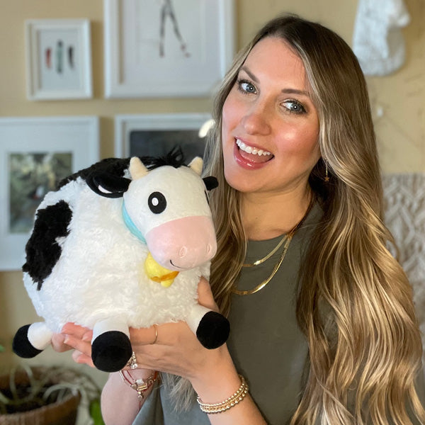 Peluche Mini Squishable – Vache