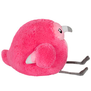 Mini Squishable Fluffy Flamant rose