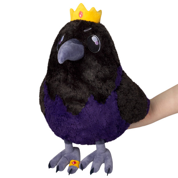 Peluche Mini Squishable – Corbeau Roi