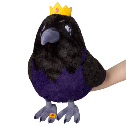Peluche Mini Squishable – Corbeau Roi