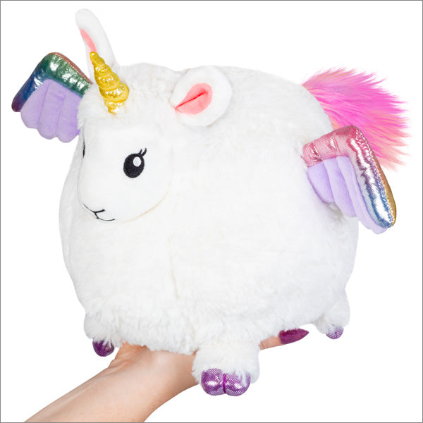 Peluche Mini Squishable – Lama Licorne