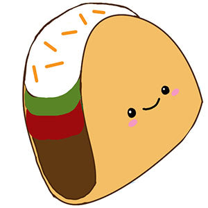 Peluche Mini Comfort Food – Taco