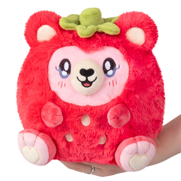 Peluche Mini Squishable – Ours Fraise