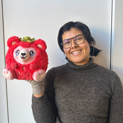 Peluche Mini Squishable – Ours Fraise