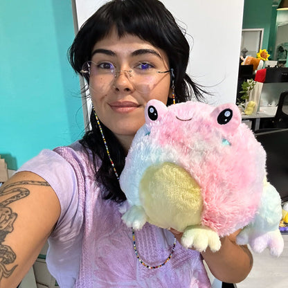 Peluche Mini Squishable – Grenouille Tie-Dye