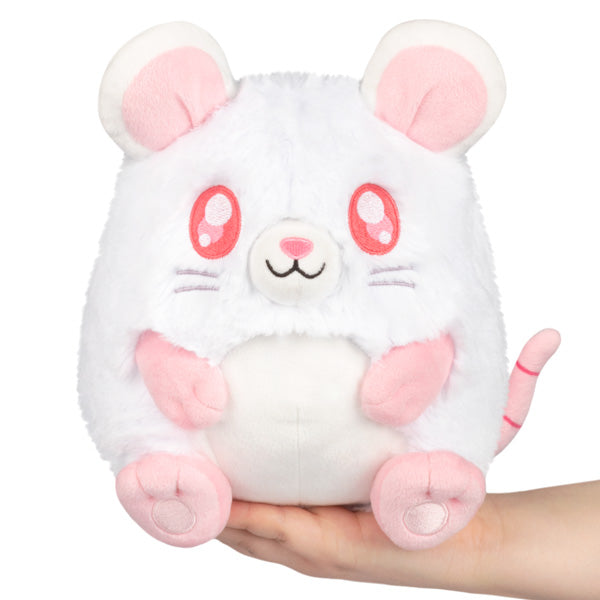 Peluche Mini Squishable – Rat Blanc