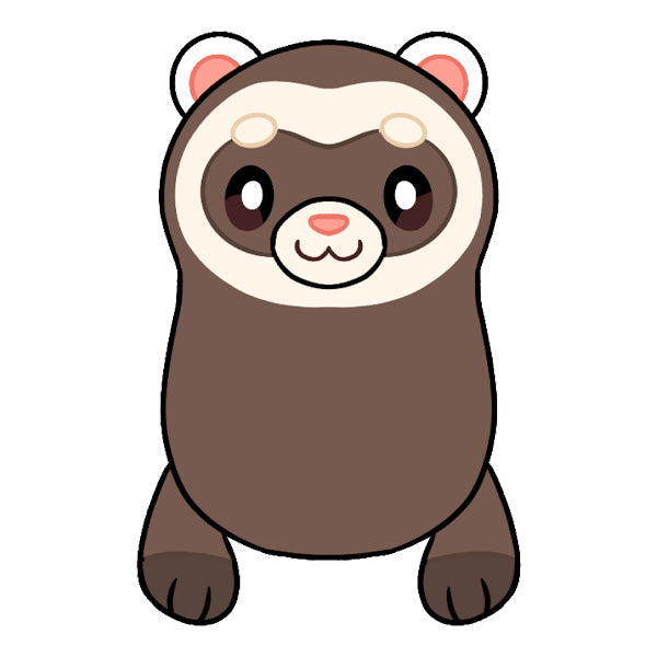 Peluche Mini Squishable – Furet