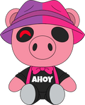 MiniToon Piggy Plush (9in)
