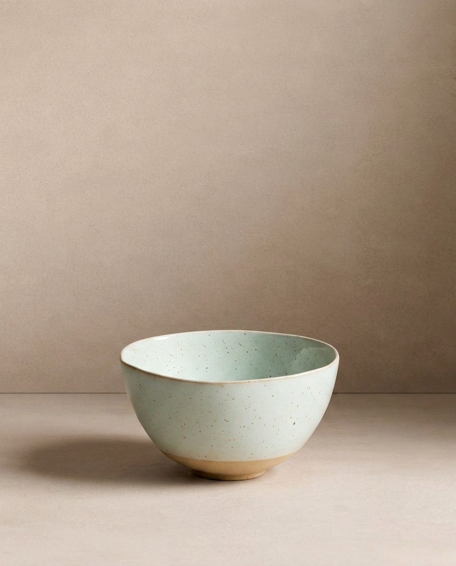 Minted Stoneware Bowl 15cm