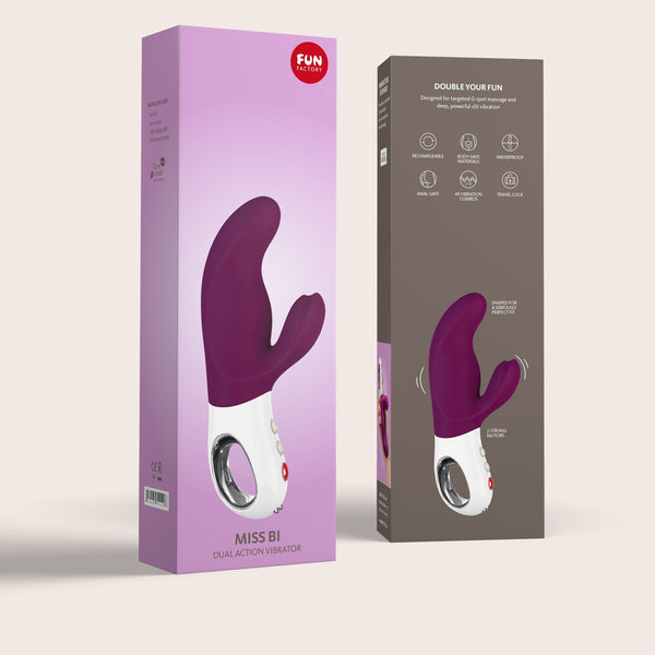 MISS BI Dual stimulation vibrator