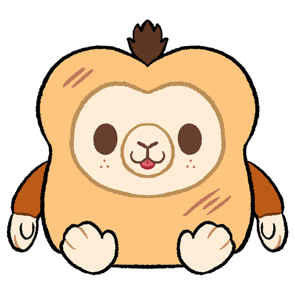 Peluche Mini Squishable – Monkey Bread